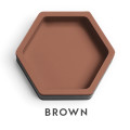 Magnetic Token Trays - Hexagon with Dividers 8