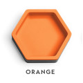 Magnetic Token Trays - Hexagon with Dividers 9