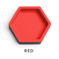 Magnetic Token Trays - Hexagon with Dividers 10