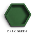 Magnetic Token Trays - Hexagon with Dividers 17