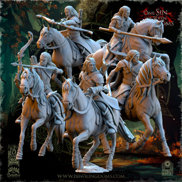 The Beholder Miniatures - Sylvains - Meadow Riders
