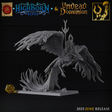 Titan Forges – Highbornes Elves – Noble /Archimage on Phoenix