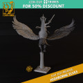 Titan Forges – Highbornes Elves – Regal Guard Officer on Bird of Radiance 1