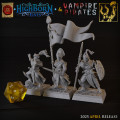 Titan Forges – Highbornes Elves – Warriors Spears & Shield with EMC 1