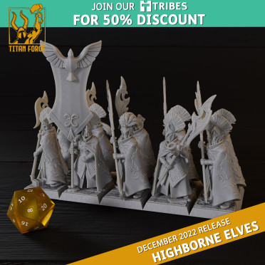 Titan Forges – Highbornes Elves – Royal Guards with EMC