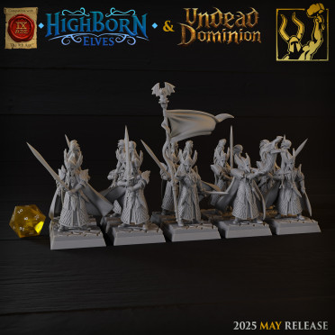 Titan Forges – Highbornes Elves – Sword Masters
