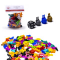 5PCS Cart with Barrel Miniature 50