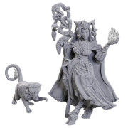 Critical Role Unpainted Miniatures: Fearne Calloway & Mister
