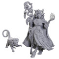 Critical Role Unpainted Miniatures: Fearne Calloway & Mister 0