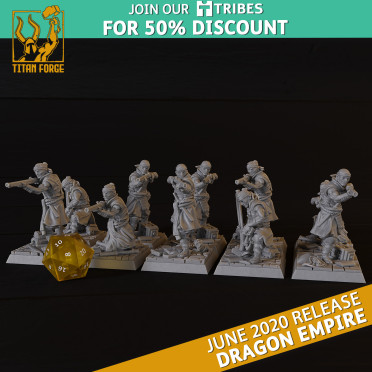 Titan Forge – Dragon Empire – Arquebusiers Tanagashima