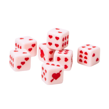 Set of 4 D6 - Sweetheart Dice