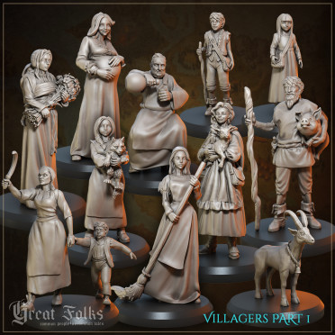 Great Grimoire - Great Folks - Les Villageois
