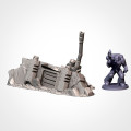 Txarli - Décors Science fiction - Epaves tank 3