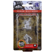 Pathfinder Deep Cuts Unpainted Miniatures: Human Male Rogue