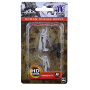 Pathfinder Deepcuts Unpainted Miniatures: Human Female Rogue