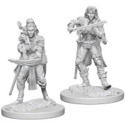Pathfinder Battles Deep Cuts Unpainted Miniatures: Elf Female Bard