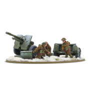 Bolt Action - British & Canadian - 25-Pdr Light Howitzer with British Infantry (Winter) Crew