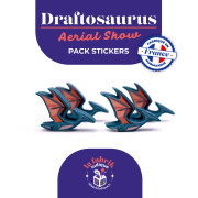 Draftosaurus Aerial Show – Stickers Pack