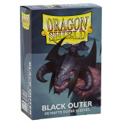 Dragon Shield - Standard Outer Sleeves: Black