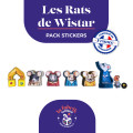 Les Rats de Wistar - Pack de Stickers 0