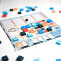 Set of 4 transparent 3D-printed overlays for Azul 0