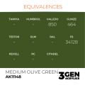 3Gen Ak Interactive - Medium Olive Green 2