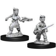 Pathfinder Battles Deep Cuts Unpainted Miniatures: Female Halfling Rogue
