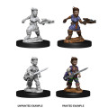 Pathfinder Battles Deep Cuts Unpainted Miniatures: Female Halfling Rogue 1