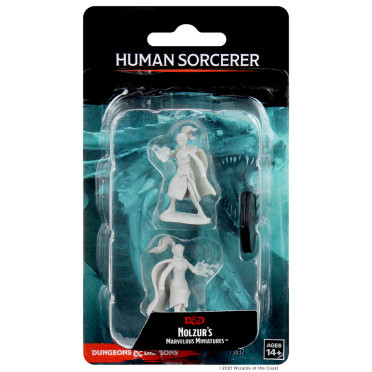 D&D Nolzur’s Marvelous Miniatures - Female Human Sorcerer
