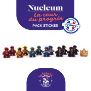 Nucleum La Cour du Progrès - Pack de Stickers