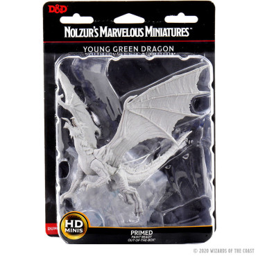 D&D Nolzur's Marvelous Unpainted Miniatures : Young Green Dragon