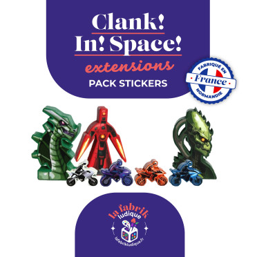 Clank In Space expansion - Sticker Pack