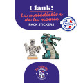 Clank The Mummy's Curse - Sticker Pack 0