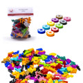 5PCS Disc Token with Star - One Sided 38