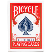 Bicycle - Rider Back - Rouge