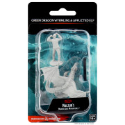 D&D Nolzur's Marvelous : Green Dragon Wyrmling & Afflicted Elf