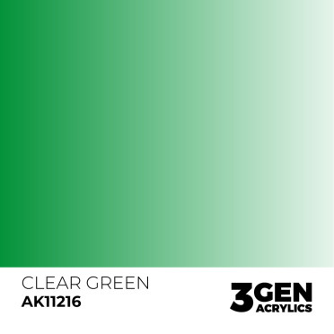 3Gen Ak Interactive - Clear Green