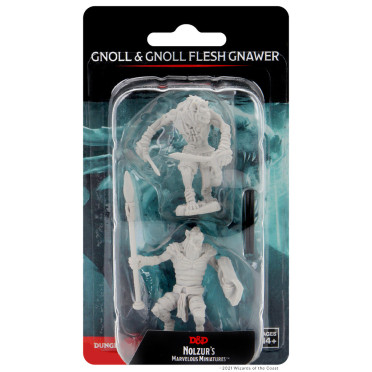 D&D Nolzur's Marvelous Miniatures: Gnoll & Gnoll Flesh Gnawer