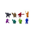 Warriors Meeple 8pcs Set - Mixed Colors 1