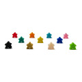 Classic Meeple - Mega Pack (55Pcs 11 Color) 0
