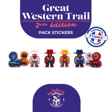 Great Western Trail - Seconde Edition - Pack de Stickers