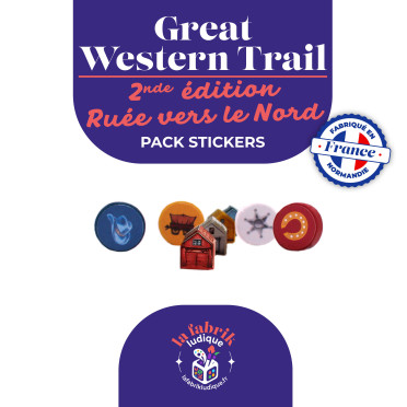 Great Western Trail - Seconde Edition : Ruée vers le Nord - Pack de Stickers