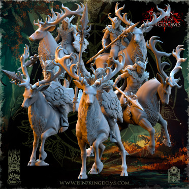 The Beholder Miniatures - Sylvains - Deepwood Riders
