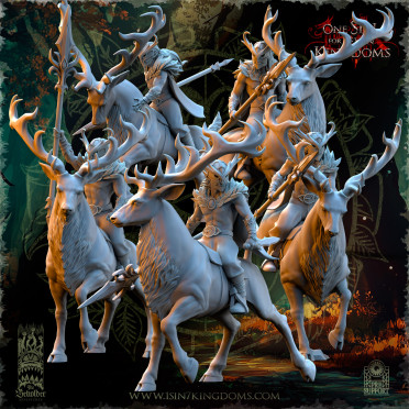 The Beholder Miniatures - Sylvains - Deepwodd Riders