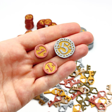 Castle Combo – 3D Deluxe Coins Set (52 pcs)
