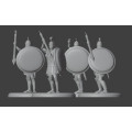 Guerriers Grecs Hoplites - Lot de 4 4