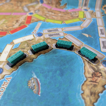 Les Aventuriers du rail - Trains transport industriel 3D