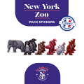 New York Zoo - Pack de Stickers 0