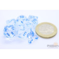 Set de 7 Mini Dés JDR Chessex : Borealis 2