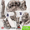 Txarli - Décors Fantasy - Monuments Orcs 4
